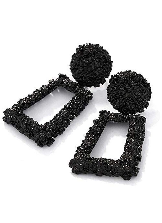 YouBella YouBella Jewellery Celebrity Inspired Handmade Earrings for Girls and Women (Black)  - Image 4