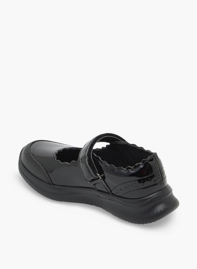 Dash Girls Hook & Loop Mary Jane School Shoes - Image 5