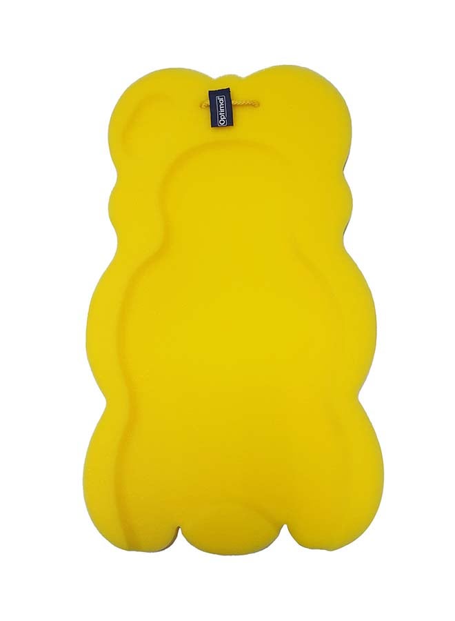 Optimal Non-Slip Baby Bath Sponge Cushion - Yellow (Safe & Comfortable) - Image 3