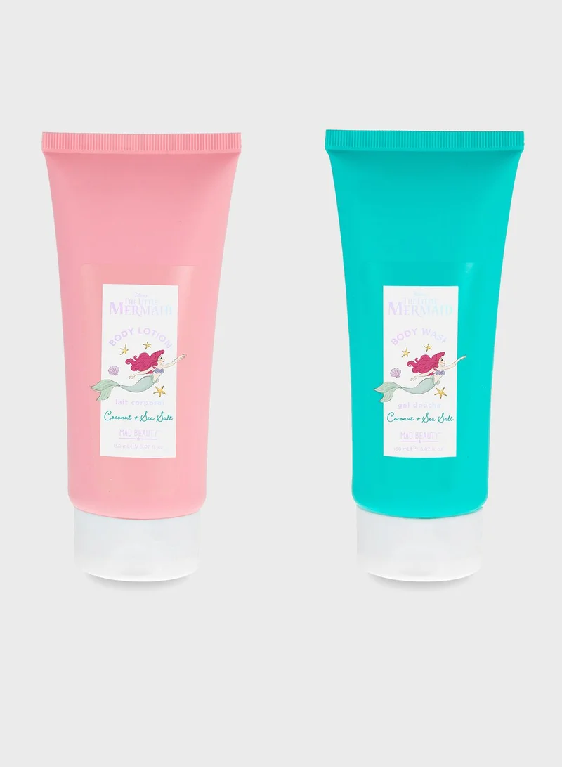 Mad Beauty Little Mermaid Bath And Body Gift Set