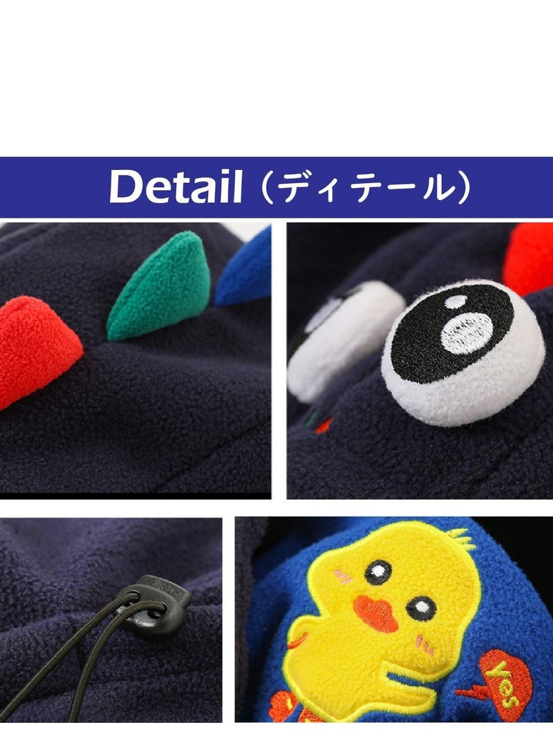 SYOSI Kids Fleece Balaclava Ski Face Mask, Windproof Thicken Winter Hat Neck Warmer, Hood Windproof Adjustable for Boys Girls Skiing Snowboarding Skating Cycling Hiking Outdoor - Image 5