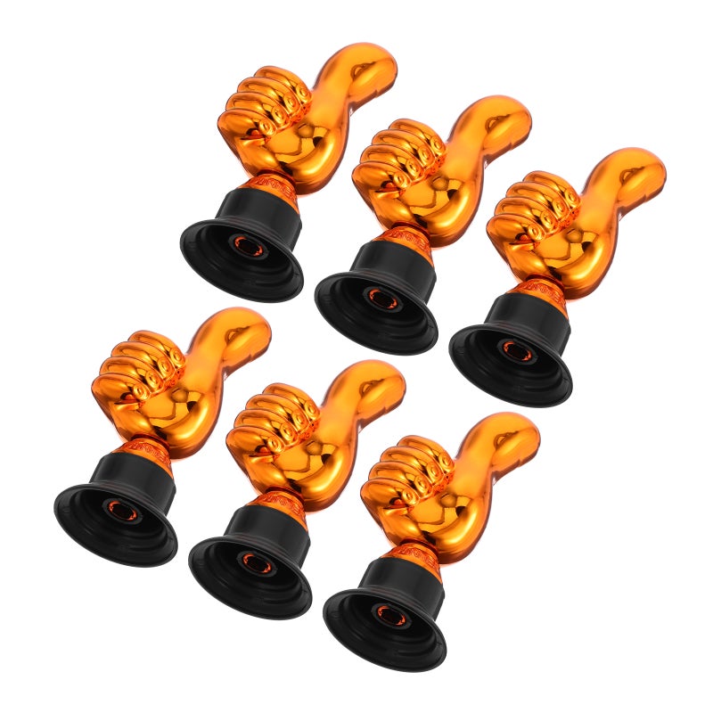 6pcs Unique Design Thumb Trophies Mini Award Cups For Party Awards Sports Rewards Game Night Prizes And Event Giveaways - Image 2