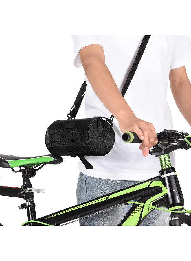 Generic - Bike Handlebar Bag Bicycle Front Frame Storage Bag Mobile Phone Mount Bag - Image 1