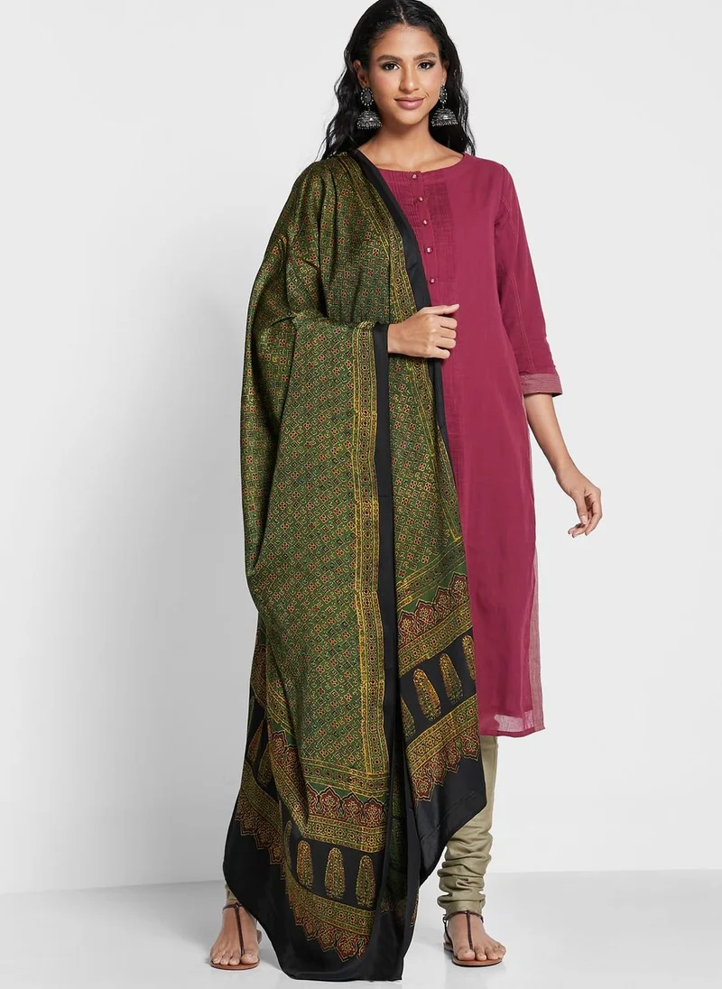 Fabindia Silk Churidar