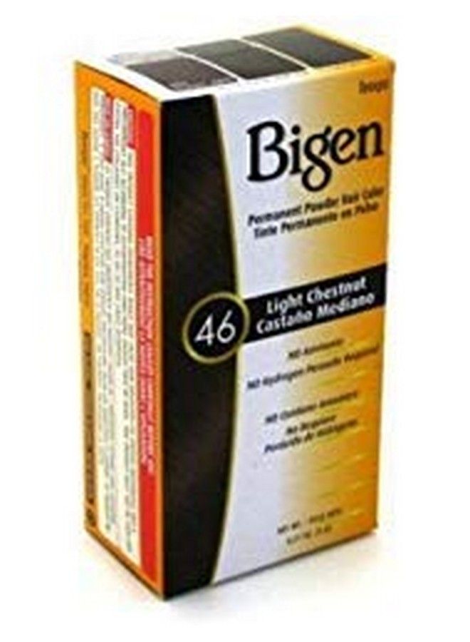 Bigen صبغة شعر بودرة 46 كستنائي فاتح 0.21 أونصة (عبوتان) - Image 2