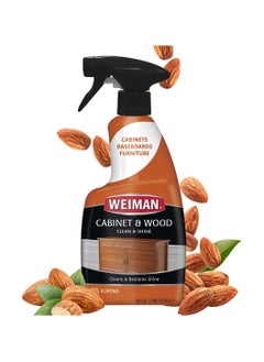 Weiman Cabinet & Wood Clean & Shine Clean and Protect Spray - For Wood Cabinets, Furniture, Tables, Baseboards, Trim and more! 16 oz, 2 PACK  - Image 1