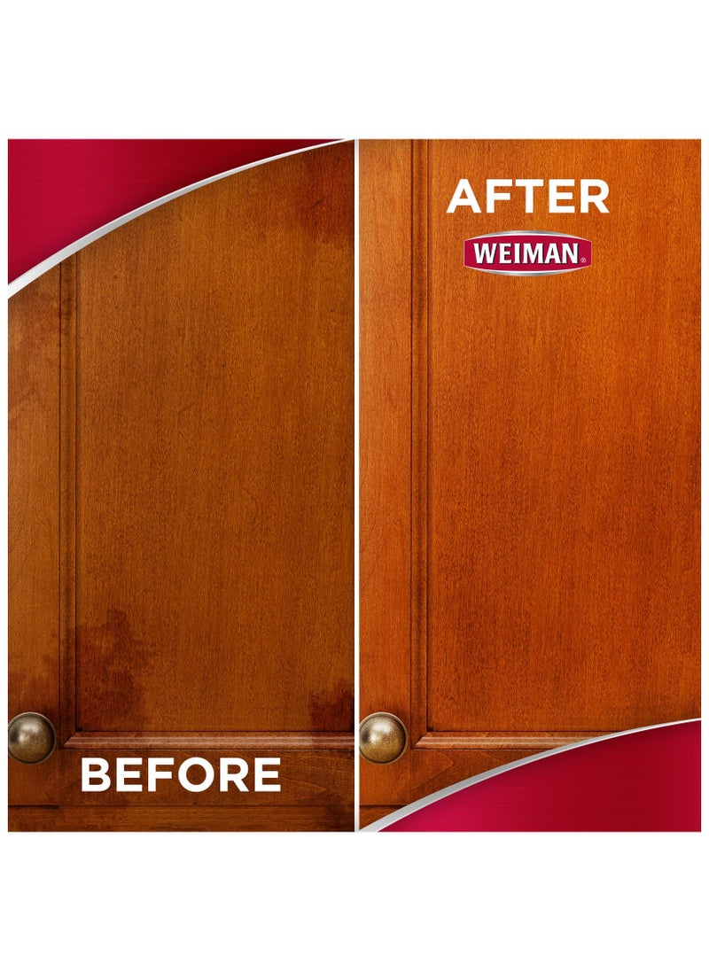 Weiman - Cabinet & Wood Clean & Shine Clean and Protect Spray - For Wood Cabinets, Furniture, Tables, Baseboards, Trim and more! 16 oz, 2 PACK - Image 1