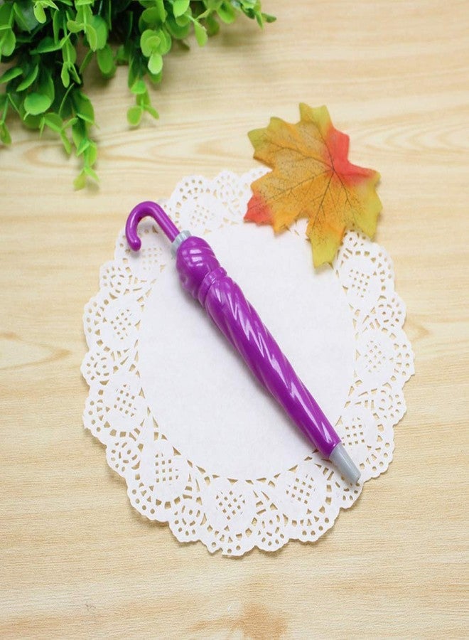 FRECI 6pcs Ballpoint Pen Umbrella Shape Gel Ink Writing Pens for School Office Supply Gift Stationery Party Favors - Image 3