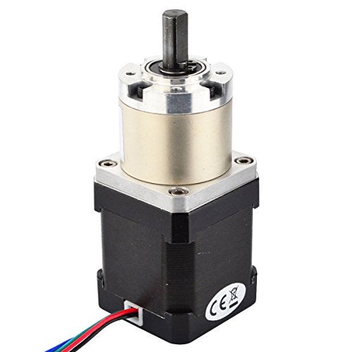 STEPPERONLINE 19:1 Planetary Gearbox High Torque Nema 17 Stepper MotorDIY CNC Camera Telescope - Image 2
