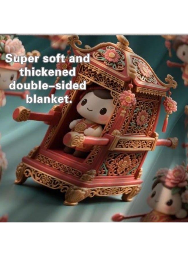 general Baby and children's cartoon flannel thin blanket (warm and comfortable, suitable for sleep, game use) 70cm*100cm - Image 5