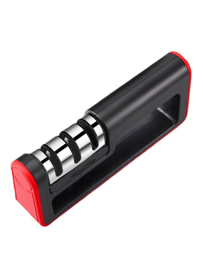 NIBEMINENT Knife Sharpener Black/Red 185x40x80millimeter 