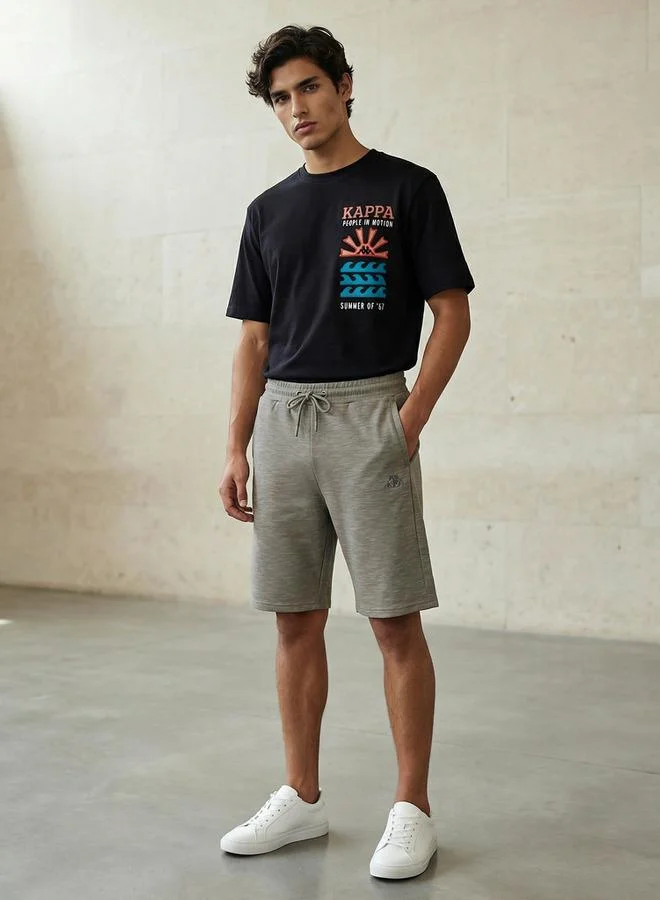 Kappa  Kappa Non Stretchable Regular Fit Shorts with Pockets for Men | Best Price UAE