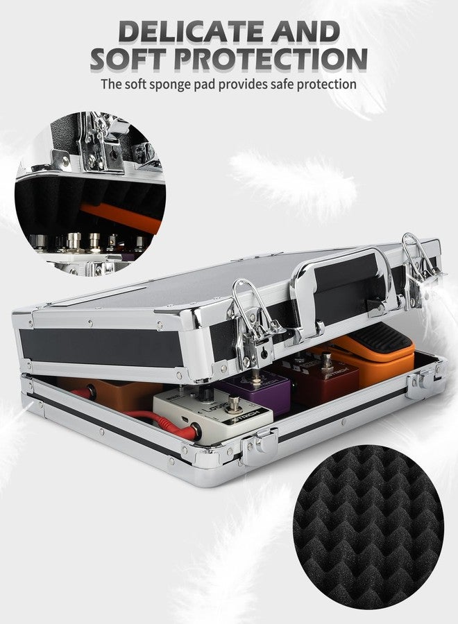 STRICH MINI+ 14" Guitar Multi Effect Pedal Case, Compact Travel Carrying Case 36 x 28 x 10 cm - Image 3