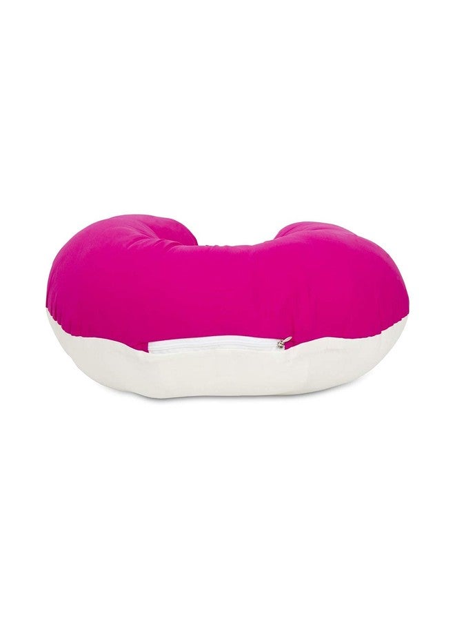 GET IT Feeding Nursing Pillow Micro Fibre (Pink Beige, Standard Size) - Image 3