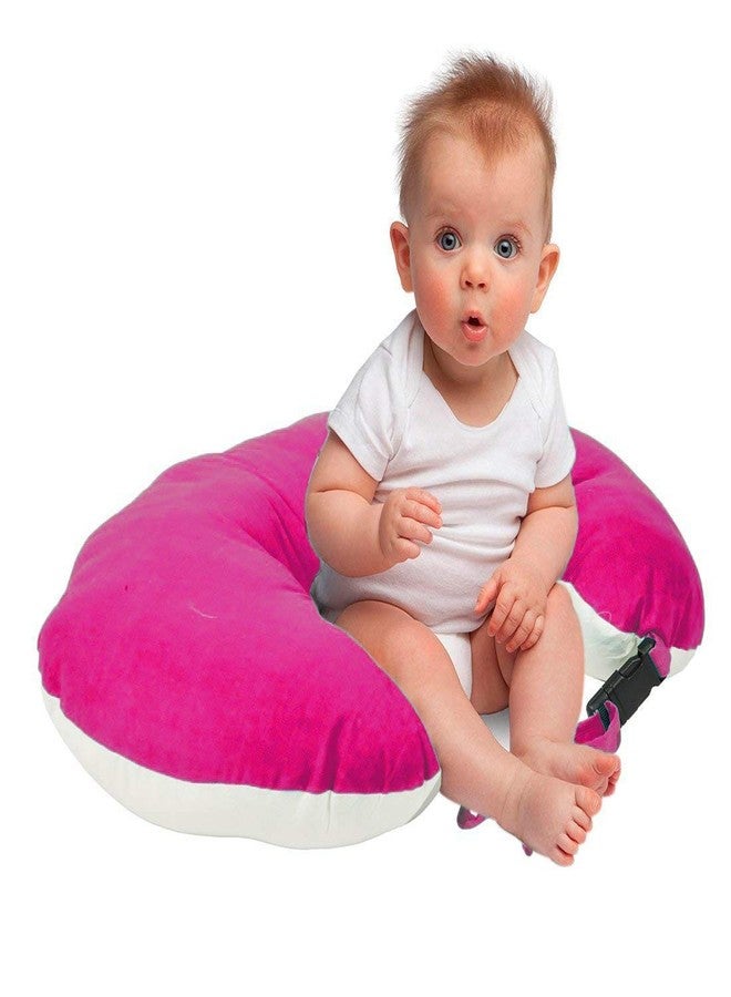 GET IT Feeding Nursing Pillow Micro Fibre (Pink Beige, Standard Size) - Image 4