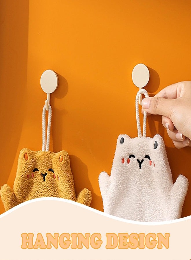 Tyrafry Funny Cats Kitchen Towels Decorative Set of 2, Absorbent Kitchen Towels Dish Towel for Home Bathroom Gym Hotel Holiday Décor - Image 4