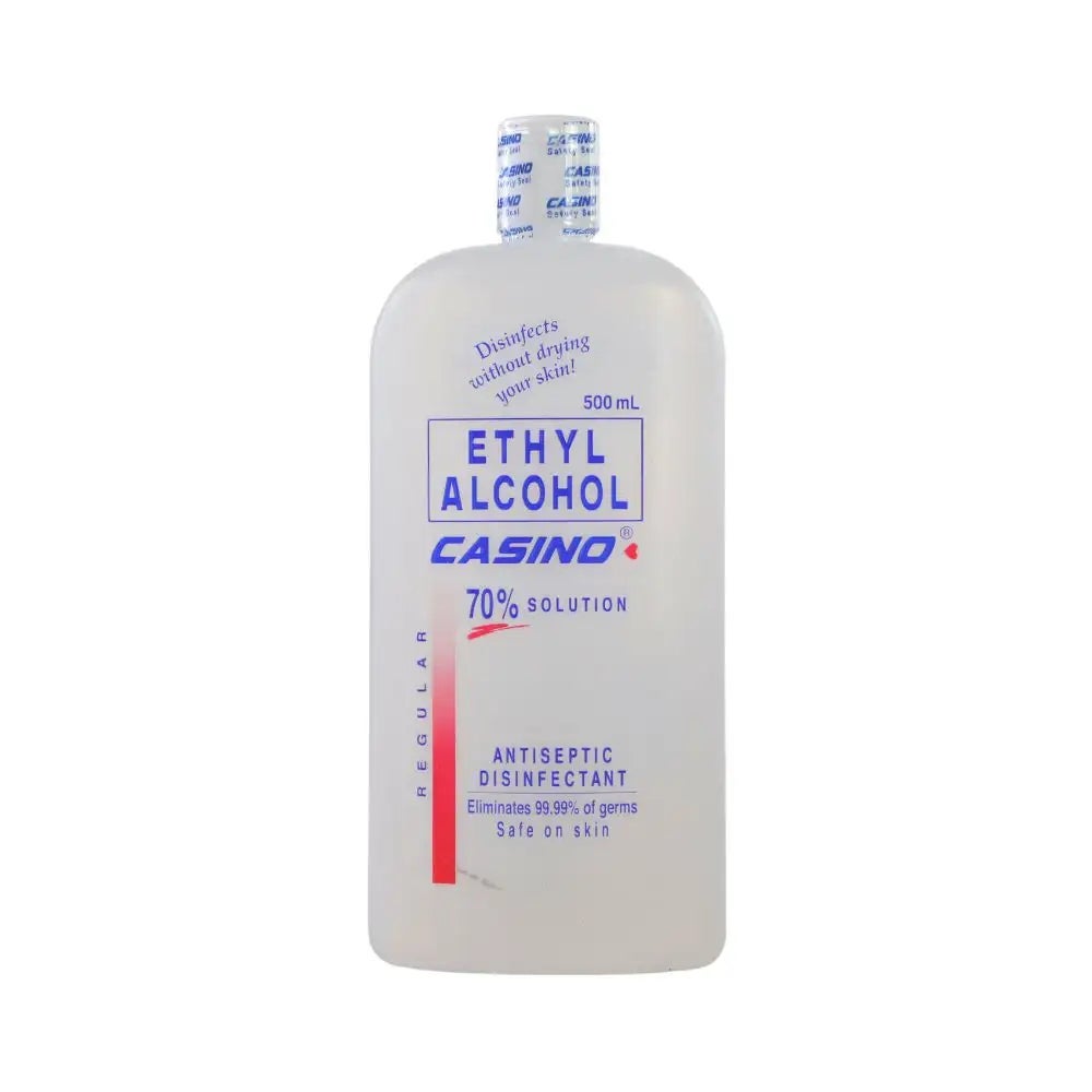 Casino Ethyl Alcohol 70% Solution Antiseptic Disinfectant Liquid- 500ml