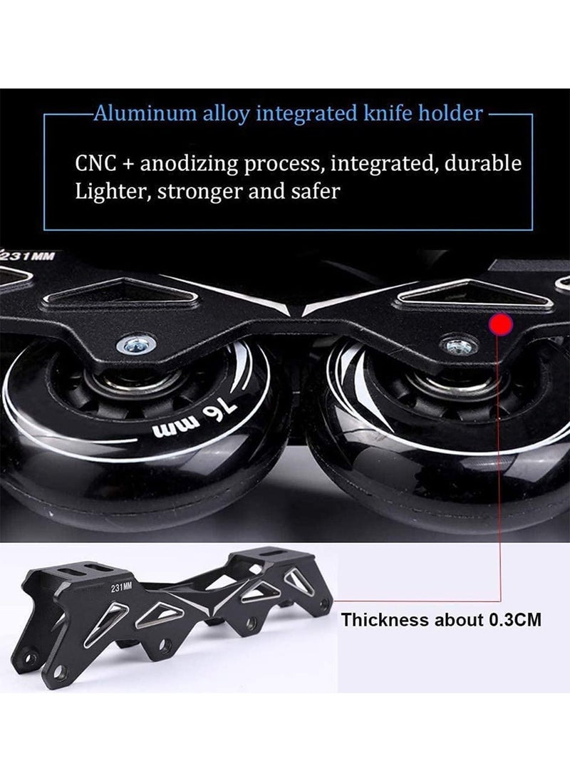 LIMOS - Inline Skates for Adults Professional Single Row Roller Blades Speed Skating Shoes - Image 1