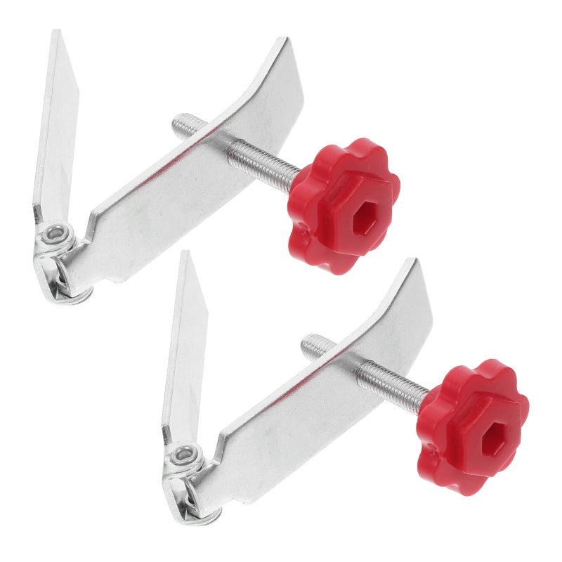 4 pcs Adjustable Tile Height Regulator Wall Ceramic Tile Iron Metal Lifter Leveling Tool Tile For Glasses Brick Wall Tile Height Adjustable - Image 5