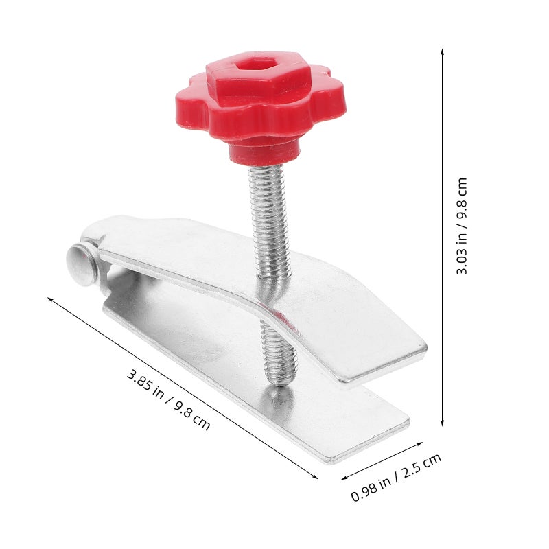 4 pcs Adjustable Tile Height Regulator Wall Ceramic Tile Iron Metal Lifter Leveling Tool Tile For Glasses Brick Wall Tile Height Adjustable - Image 2