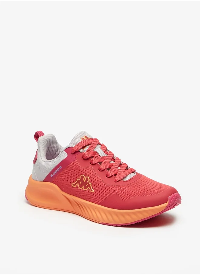 Kappa Women Textured Sports Shoes with Lace Up Closure