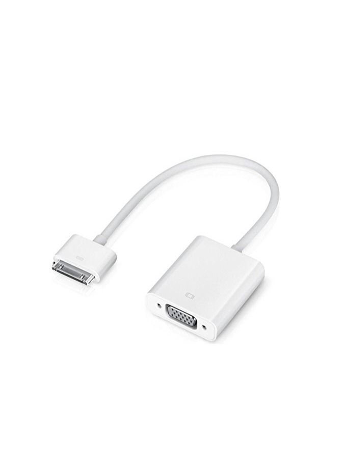 NTECH 30 Pin Dock Connector to VGA Monitor TV Cable Adapter Converter for iPad/iPad2/iPad3/iPhone 4,4S/iPod(Ipad to Vga) - Image 4