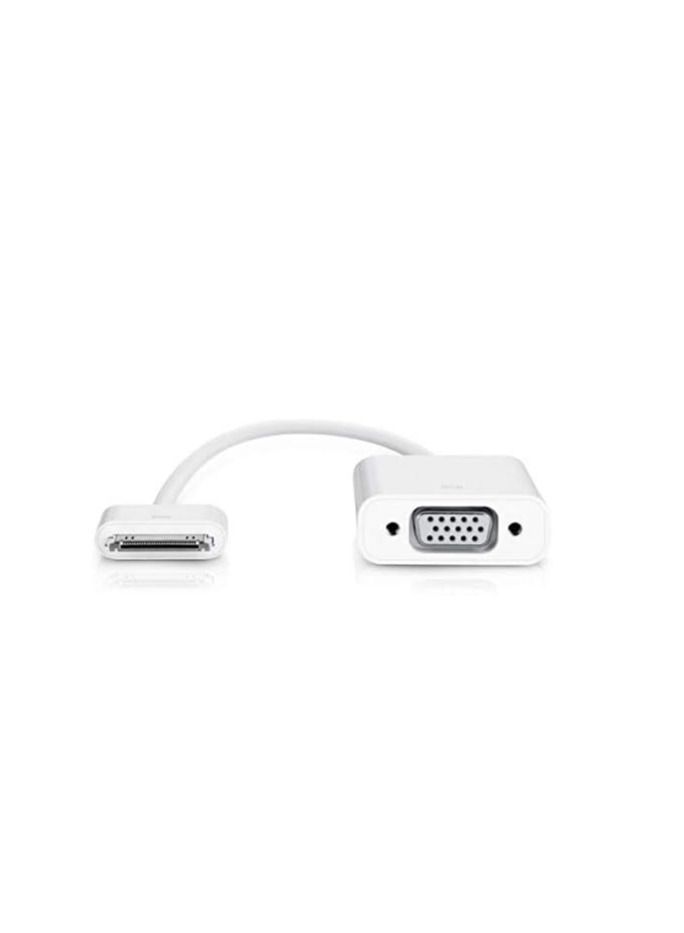 NTECH 30 Pin Dock Connector to VGA Monitor TV Cable Adapter Converter for iPad/iPad2/iPad3/iPhone 4,4S/iPod(Ipad to Vga) - Image 2
