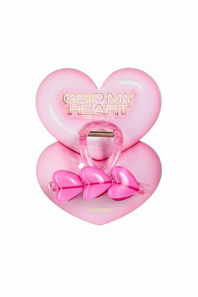 H&M Heart-detail hair claw