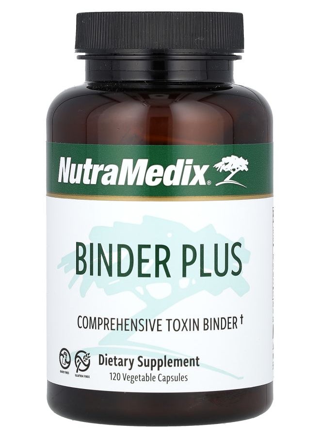 Nutramedix - Binder Plus 120 Vegetable Capsules - Image 1