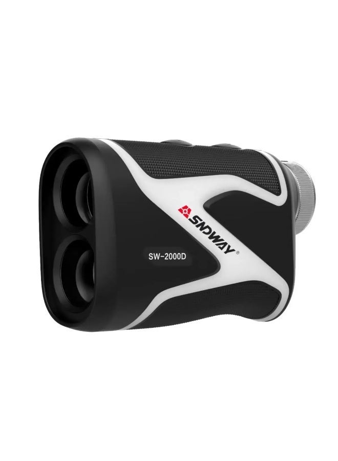SNDWAY 2000 Yards OLED Golf & Hunting Laser Rangefinder with Magnetic Mount – 6X Zoom, Flag Lock, Slope & Height Compensation, Horizontal Distance Mode, Ultra-Long 2000m Measurement, ±1m High Precision, Fast 0.5s Laser Scan, Speed Detection 0–300km/h, USB-C Rechargeable 750mAh Battery, IP54 Water Resistant Monocular Telescope for Golfers & Outdoor Sports - Image 1