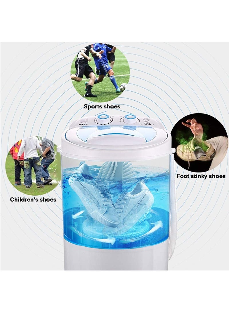 Compact Portable Mini Electric Shoe Washer Shoe Washer Washer Capacity Rotary Dryer 4.5kg  - Image 4