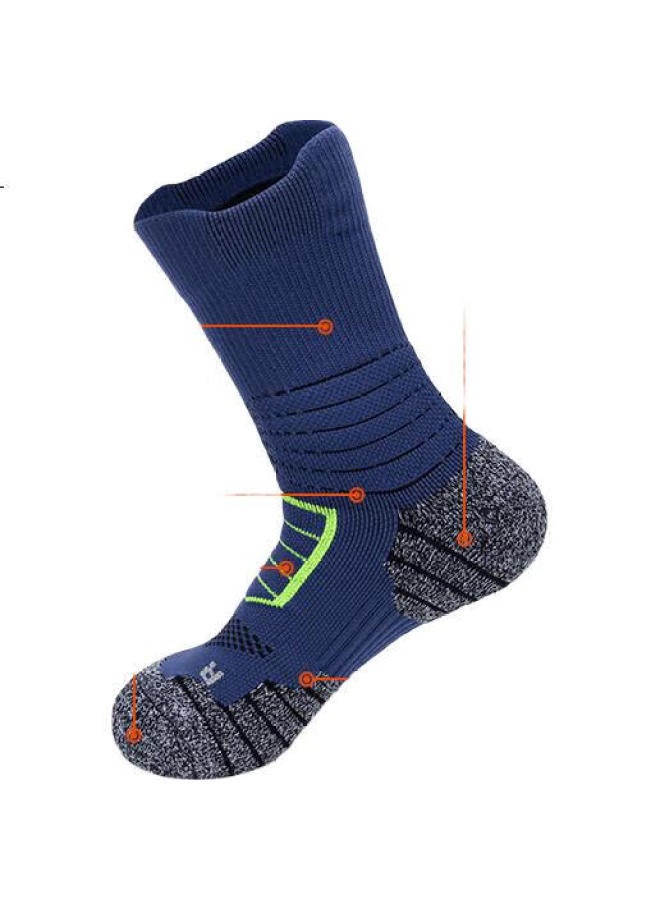 TFO Outdoor Socks, Comfortable Breathable Hiking Socks, Sports Running Training Socks 2202458, Men'S Fluorescent Green, Size L - Image 3