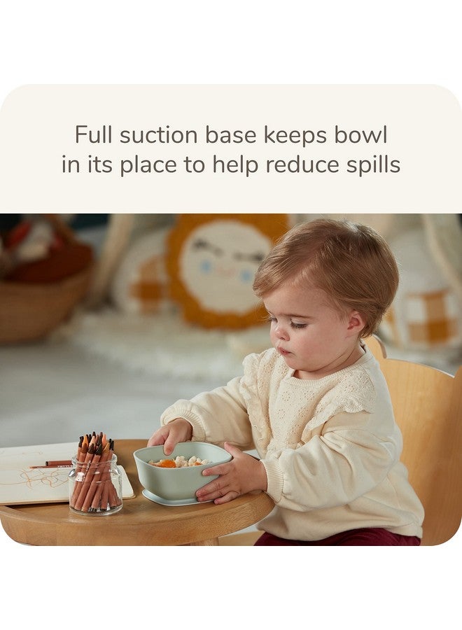 NUK for Nature Suction Bowl and Lid, Leak-Proof Lid, Microwave, Freezer, & Top Rack Dishwasher Safe, BPA-Free - Image 1