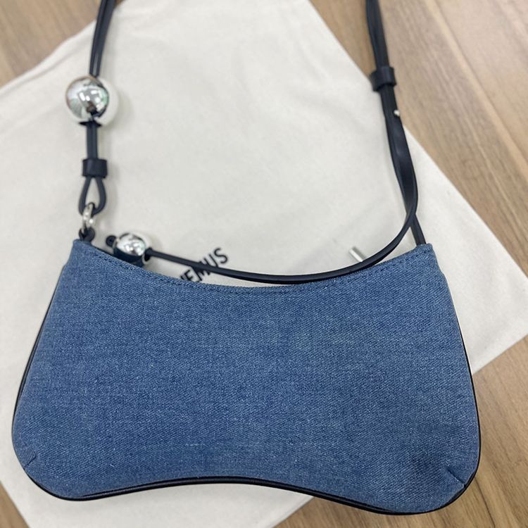 With Box Quemu High-End Mobile Phone Bag Niche Design Shoulder Bag Armpit Bag Baguette Bag Crossbody Bag Women'S Bag - Image 4