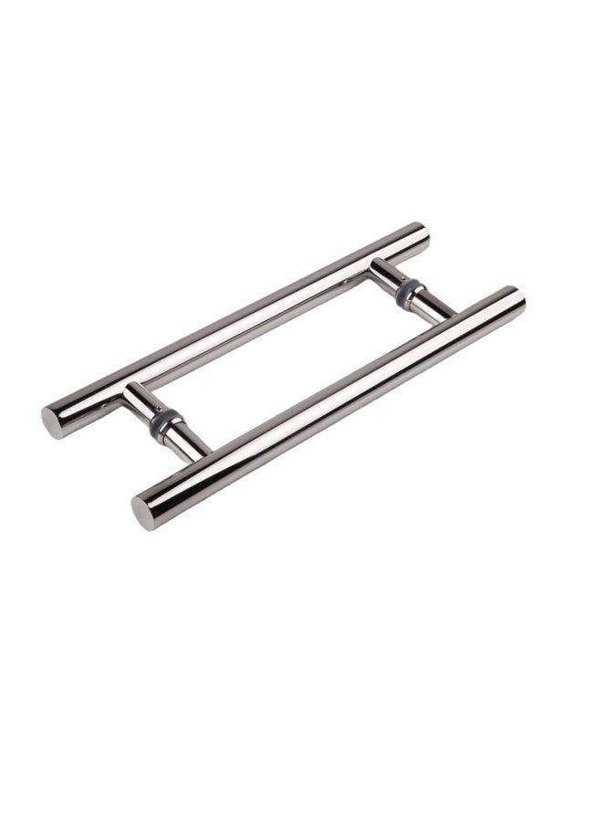 ROBUSTLINE Elegant Multi Purpose Door Pull Back To Back Handle H Type Chrome Finish  - Image 1