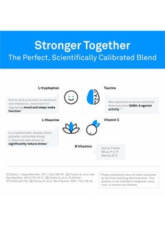 NeuroScience Calm Aid & Mood Support Supplement - TravaGen - with L Tryptophan, L Theanine & Vitamin B12 Complex - Serotonin & GABA Neurotransmitter Supplement (120 Capsules)  - Image 4