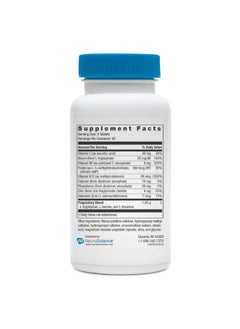 NeuroScience Calm Aid & Mood Support Supplement - TravaGen - with L Tryptophan, L Theanine & Vitamin B12 Complex - Serotonin & GABA Neurotransmitter Supplement (120 Capsules)  - Image 5