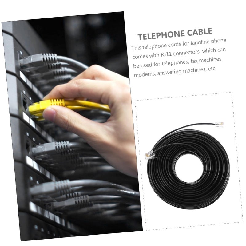 Long Telephone Extension Cord 10 Meters Phone Cable For Landline - Image 5