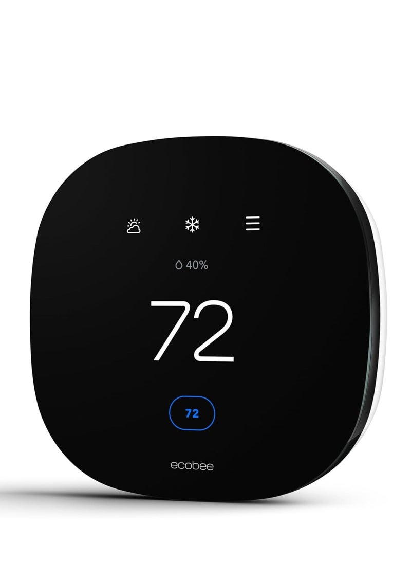 Ecobee 3 lite 2nd Generation Thermostat Black EB-STATE3LT-02 - Image 1