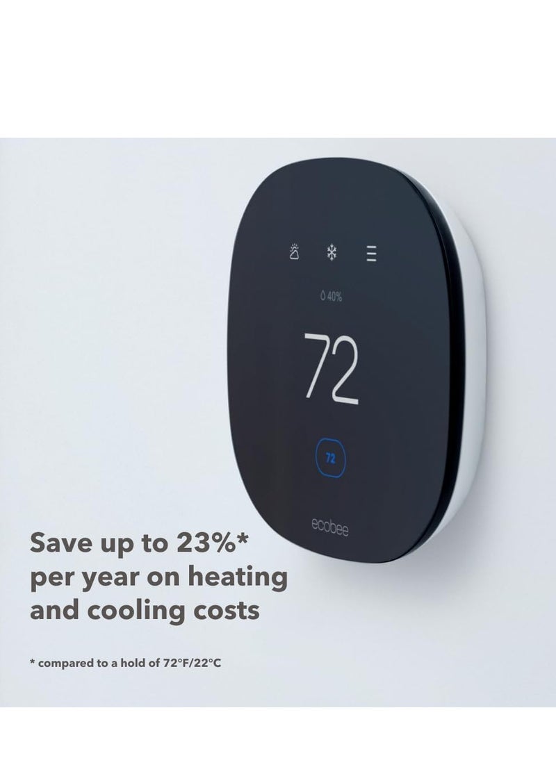 Ecobee 3 lite 2nd Generation Thermostat Black EB-STATE3LT-02 - Image 2