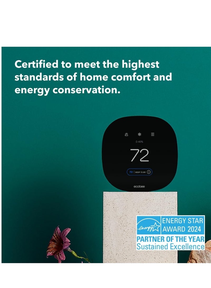 Ecobee 3 lite 2nd Generation Thermostat Black EB-STATE3LT-02 - Image 3