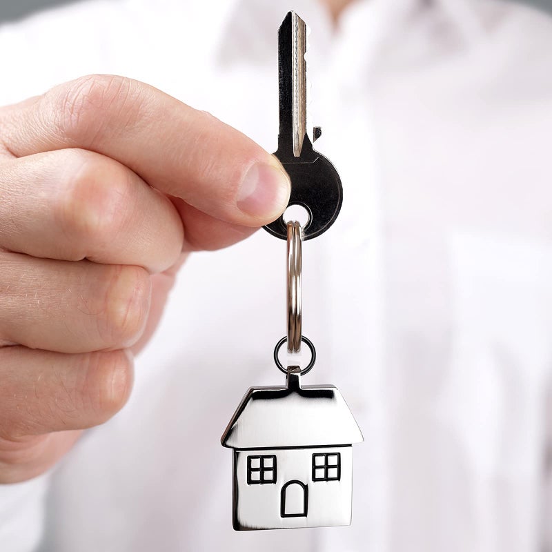 Hotop 50 Pieces Black Keys Ring Heavy Duty Metal Round Split Rings Key Chain Rings for Organization DIY Crafts Accessories(15 mm) - Image 5