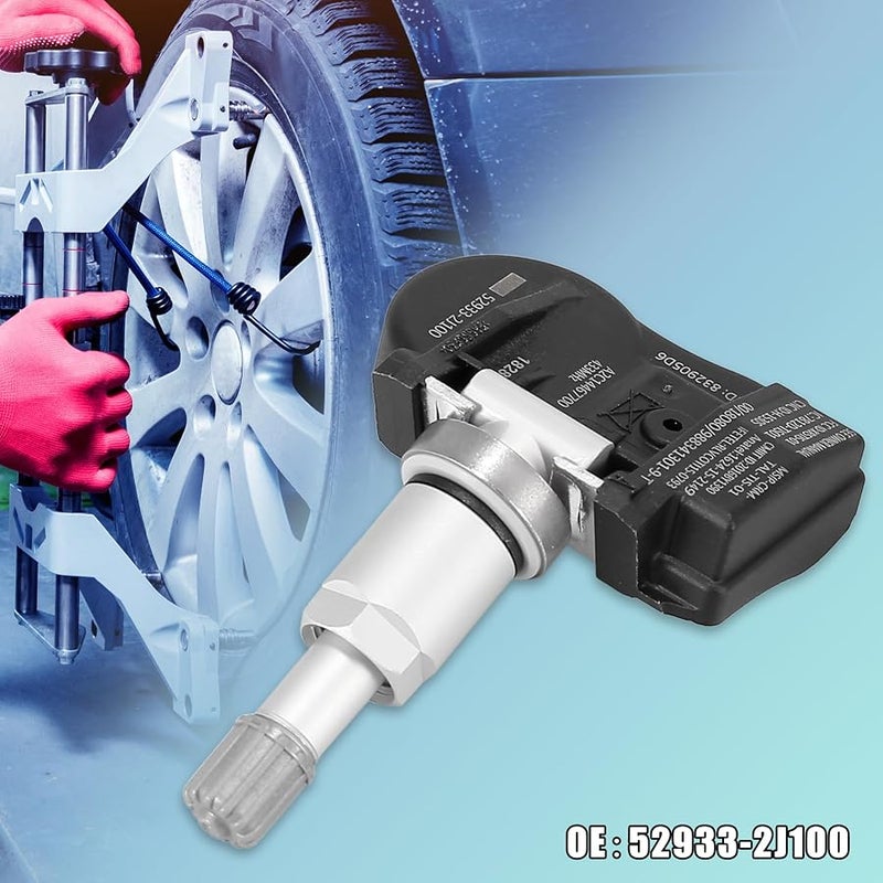 MWS-ForCamping 433MHz 52933-2J100 Tire Pressure Monitoring System Sensor TPMS Sensor for Kia Rio 2018-2020 - Image 2
