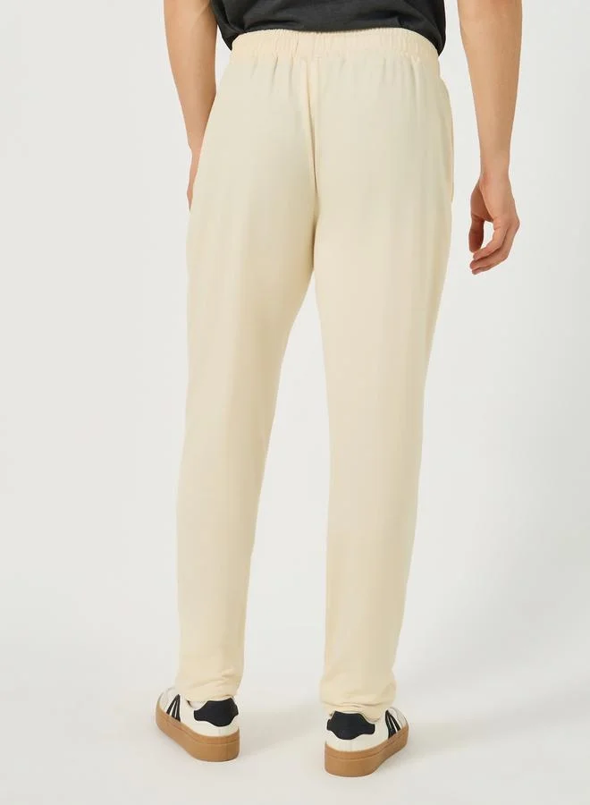 Styli Slim Fit Pintuck Pant With Drawstring