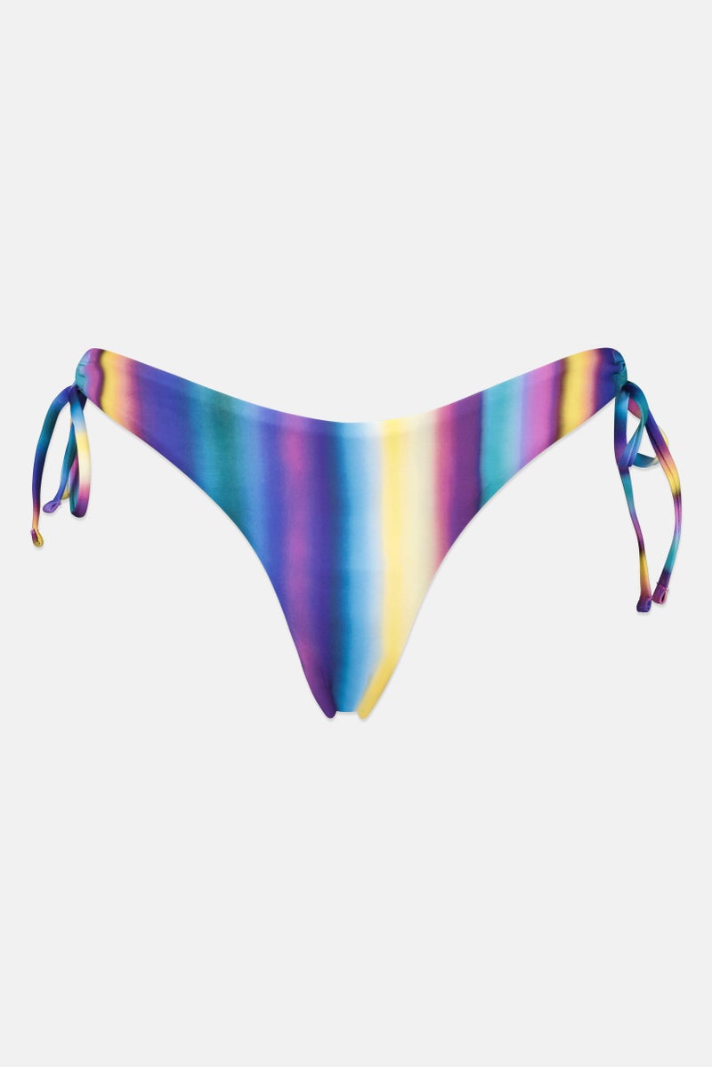 Pacific Republic Women Textured Bikini Bottom, Multicolor - Image 2