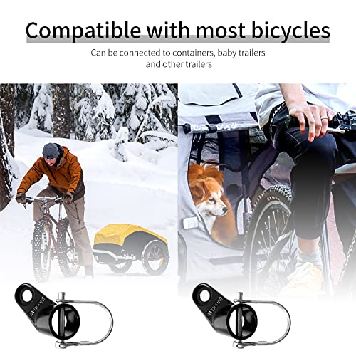 MOSHAY Upgraded Bike Bicycle Trailer Coupler Attachment Angled Elbow for Instep & Schwinn Bike Trailers - Image 5