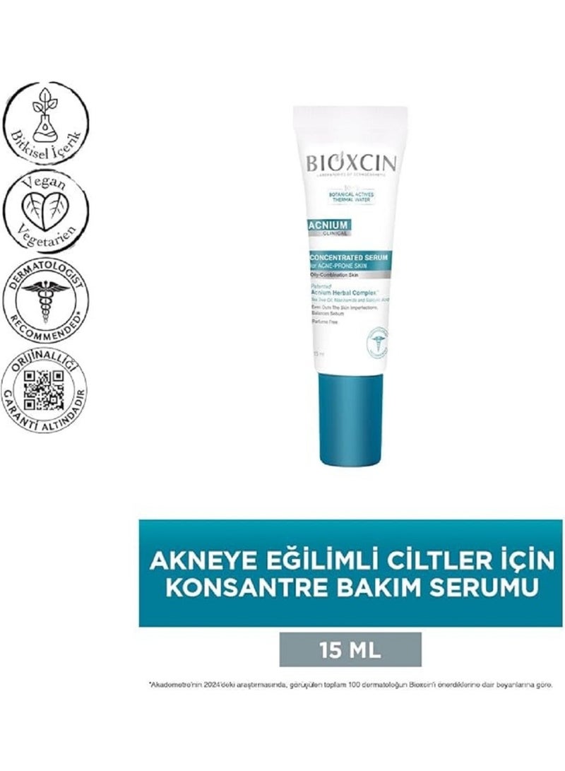 Bioxcin Acnium concentrated care serum 15 ml - Image 2