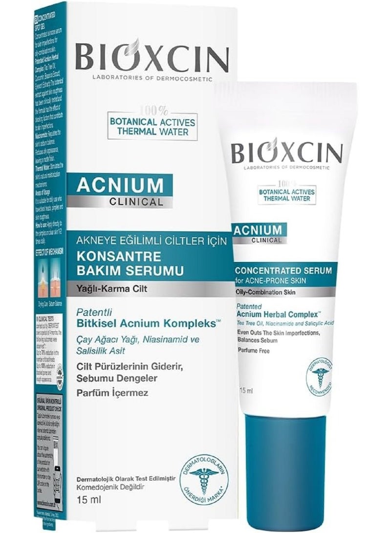 Bioxcin Acnium concentrated care serum 15 ml - Image 1