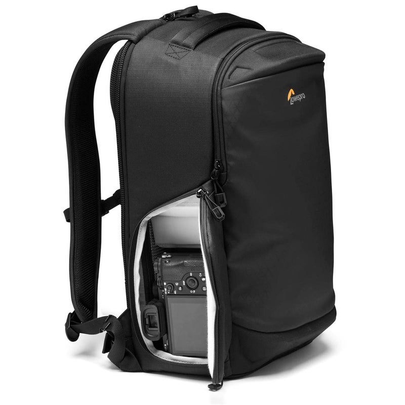 Lowepro Flipside BP 300 AW III Mirrorless and DSLR Camera Backpack - Black - with Rear Access - with Side Access - with Adjustable Dividers - for Mirrorless Like Sony Î±7 - LP37350-PWW - Image 5