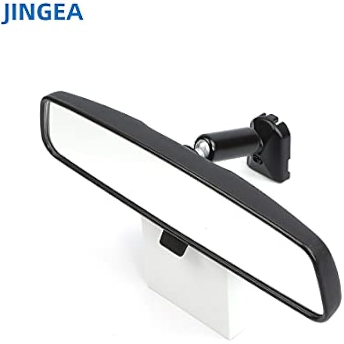 JINGEA 10'' Rear View Mirror, Interior Rearview Mirror Kit Compatible With Toyota Camry Yaris 4Runner Celica MR2 Spyder Prius Tundra Sienna Solara Matrix Ford Focus fiesta Fusion F150, Dodge Ram, Car - Image 3